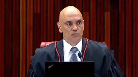 Nesta quinta-feira (3), o Presidente do Tribunal Superior Eleitoral (TSE), Alexandre de Moraes, reforçou a legalidade das eleições. - Imagem: reprodução I Instagram @hugogloss