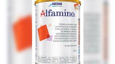 Consumidores devem verificar o número do lote da Alfamino e interromper o uso caso esteja entre os lotes recolhidos pela Anvisa - Imagem: Reprodução/Nestlé