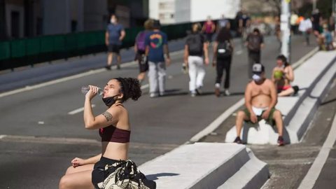 Brasil enfrentará temperaturas até 5°C acima da média histórica em várias regiões - Imagem: Reprodução/Redes Sociais