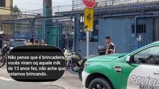 URGENTE: ameaça de novo massacre em escola pública aterroriza pais e alunos - Imagem: reprodução CM7 Brasil