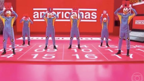Prova da Americanas no programa Big Brother 2022 - Imagem: reprodução TV Globo
