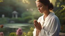 Como a verdadeira comunhão com Cristo nos proporciona paz em meio às tribulações da vida moderna. - Imagem: Reprodução | MetaAI