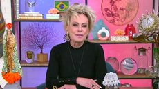 Ana Maria Braga fica chocada com imagens de possível ação de extraterrestres - Imagem: reprodução TV Globo