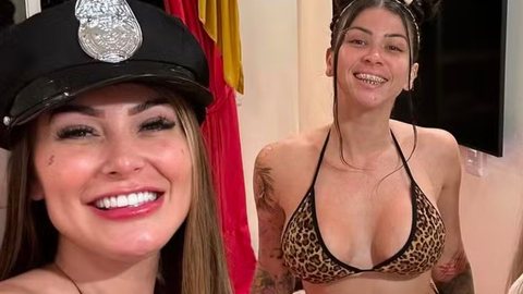 Polêmica! MC Pipokinha e Andressa Urach viralizam após vídeo de sexo; veja - Imagem: reprodução redes sociais