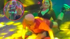 VÍDEO - Andressa Urach choca com dança sensual e tapa na cara em show de MC Pipokinha - Imagem: reprodução redes sociais
