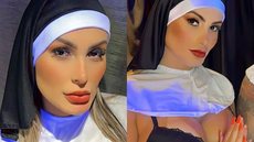 Ex-pastora relata momento inusitado ao gravar pornô com Andressa Urach: "Deus no motel" - Imagem: Reprodução/Instagram