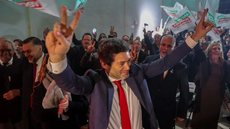 André Ventura tem o desafio de reverter um quadro de 60% de rejeição no segundo turno - Reprodução / Tiago Petinga, Lusa