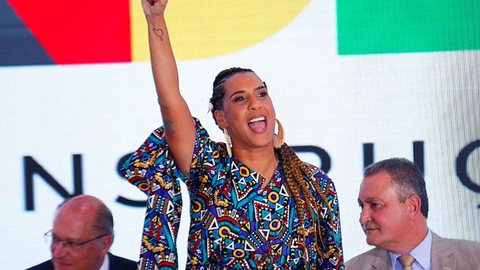 Anielle Franco é eleita uma das mulheres do ano pela revista 'Time' - Imagem: reprodução  Sergio Lima / AFP via Brasil de Fato