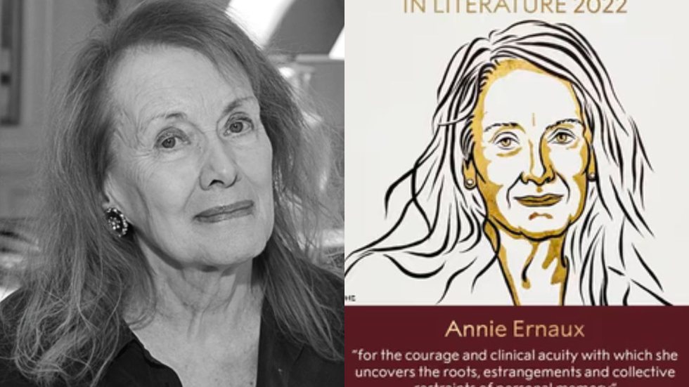 Conheça Annie Ernaux, a vencedora do Nobel de Literatura 2022 - Imagem: reprodução Twitter @quatrocincoum