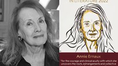 Conheça Annie Ernaux, a vencedora do Nobel de Literatura 2022 - Imagem: reprodução Twitter @quatrocincoum