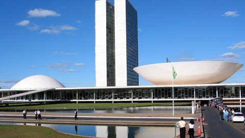 Congresso Nacional do Brasil, Brasília - Imagem: Reprodução / Flickr / P - A - S
