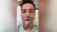 Anthony Perriam passou por cirurgia complexa e tratamento intenso após câncer de língua causado por HPV; hoje ele alerta homens sobre prevenção - Imagem: Anthony Perriam