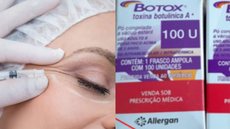 A Anvisa alertou os profissionais de saúde e população sobre medicamentos falsificados do procedimento estético chamado Botox. - Imagem: reprodução I Freepik e site Anvisa