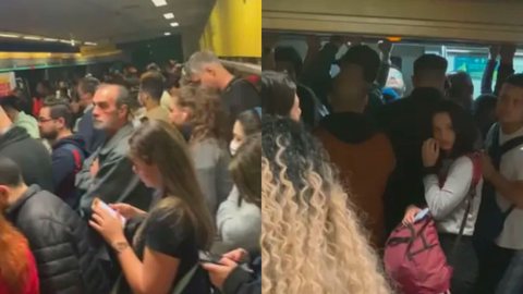 Apagão nacional atinge SP e afeta circulação dos trens da Linha 4 Amarela - Imagem: reprodução redes sociais