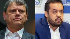 Tarcísio e Cláudio Castro tratam de ações de apoio após operação no Rio - Imagem: Reprodução
