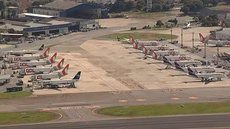 Após chuva, Aeroporto de Congonhas tem voos cancelados nesta sexta-feira - Imagem: Reprodução / TV Globo