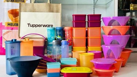 Após queda nas ações, Tupperware se prepara para declarar falência - Imagem: Reprodução / BlueSky / @diogesjunior.bsky.social‬