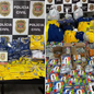 Material falsificado da Copa, incluindo álbuns, é apreendido em ação - Imagem: Divulgação/Polícia Civil