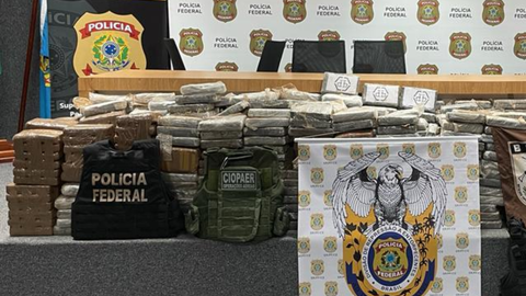 Operações federais enfraquecem esquemas de tráfico com apreensões - Imagem: Divulgação | PF