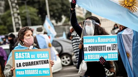 Argentina busca alternativas conservadoras nas eleições de 2023 diante de crises econômicas históricas - Imagem: Reprodução | Instagram - Agustin Marcarian