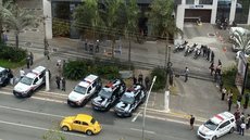 Assalto e reféns mobilizam polícia em prédio comercial da Barra Funda - Imagem: Reprodução / X / @Mellerthiago