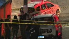 Mãe e filho são assassinados dentro de carro na Zona Leste de SP - Imagem: reprodução TV Globo