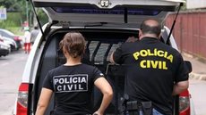 Câmeras de segurança registraram parte do crime, mas o momento dos disparos não foi capturado - Imagem: Reprodução / Sinpol / DF
