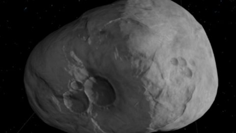 Asteroide pode atingir a Terra em 23 anos - Imagem: reprodução Twitter