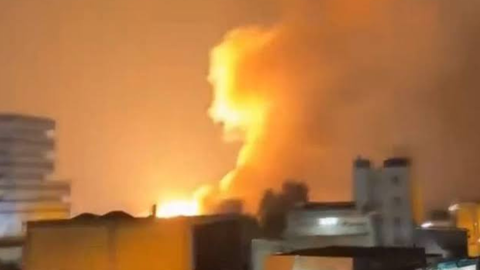 Explosões foram registradas em áreas estratégicas no sul do Irã após uma nova ofensiva dos Estados Unidos - Imagem: Reprodução