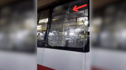 SPTrans informa que empresas devem comunicar ataques e garantir a manutenção dos ônibus danificados para não interromper o serviço - Imagem: Reprodução/ Diário dos Transportes