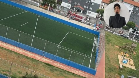Atleta de 17 anos morre após estrutura de basquete desabar em quadra - Imagem: Reprodução / Instagram / @itaim.acontece01