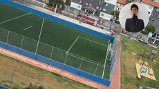 Atleta de 17 anos morre após estrutura de basquete desabar em quadra - Imagem: Reprodução / Instagram / @itaim.acontece01