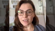 Monica Iozzi atualiza estado de saúde e acalma fãs. - Imagem: Reprodução/Redes Sociais.