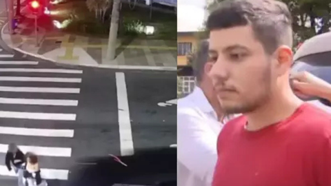 Acusado trafegava a 108 km/h no momento do acidente; jovens morreram no local - Imagem: Reprodução
