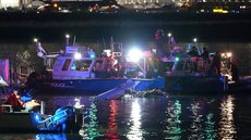 Acidente ocorreu no gelado rio Potomac - Imagem: Reprodução / X / @HotNews_Post