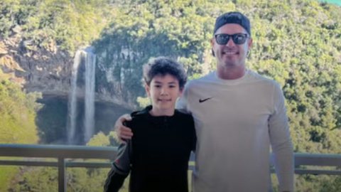 Após desaparecimento, pai e filho foram encontrados em área remota; polícia investiga a situação de risco iminente - Imagem: Reprodução / Redes Sociais