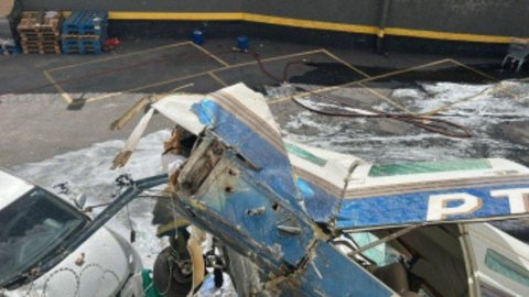 Morre terceira vítima do acidente aéreo em Belo Horizonte - Imagem: Reprodução