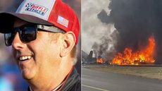 A queda do Cessna Citation 550 ocorreu durante a aproximação para pouso, resultando em um incêndio devastador - Imagem: Reprodução/O Globo