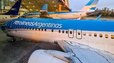 O episódio aconteceu com Boeing 737, da companhia argentina Aerolíneas - Imagem: Reprodução/Facebook