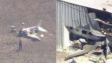 Segundo informações iniciais, na colisão 2 dos 3 tripulantes das aeronaves morreram - Imagem: reprodução Twitter @fl360aero