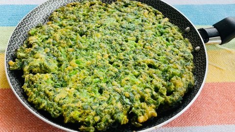 Fritters de Frigideira de Espinafre e Avocado - Imagem: Divulgação/Chef Luiz Borba