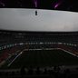 Partida entre México x Equador no Estádio Azteca, na Cidade do México, foi atrasada por conta das condições climáticas - Imagem: Reprodução/EFE