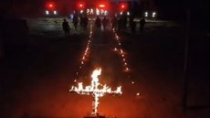 Após a divulgação de um vídeo com cruz em chamas, a Polícia Militar anunciou uma investigação sobre o incidente e repudiou manifestações de intolerância. - Imagem: Reprodução | Redes Sociais