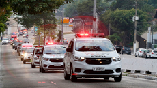 Ação mobilizou efetivo, Canil e Águia para combater o crime organizado - Imagem: Divulgação | PMSP