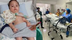 Após viver 8 meses na UTI, bebê que precisa do remédio mais caro do mundo vai para casa - Imagem: reprodução g1
