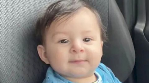 O menino, de apenas 6 meses, foi identificado como Cristian Uvidia - Imagem: reprodução/Mirror