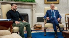 Biden autoriza a Ucrânia a usar mísseis de longo alcance contra a Rússia - Imagem: Reprodução / Instagram / @zelenskyy_official