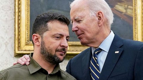 Biden considera permitir que a Ucrânia use mísseis de longo alcance contra a Rússia - Imagem: Reprodução / BlueSky / @maks23.bsky.social