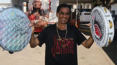 Bira Presidente, fundador do Cacique de Ramos, símbolo de renovação do samba carioca - Imagem: Reprodução | Redes Sociais