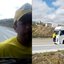 Vídeo que mostra Bolsonarista pendurado em para-brisa de caminhão viraliza na web - Imagem: reprodução Twitter